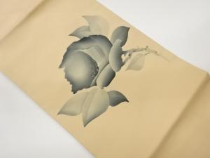 塩瀬花模様名古屋帯